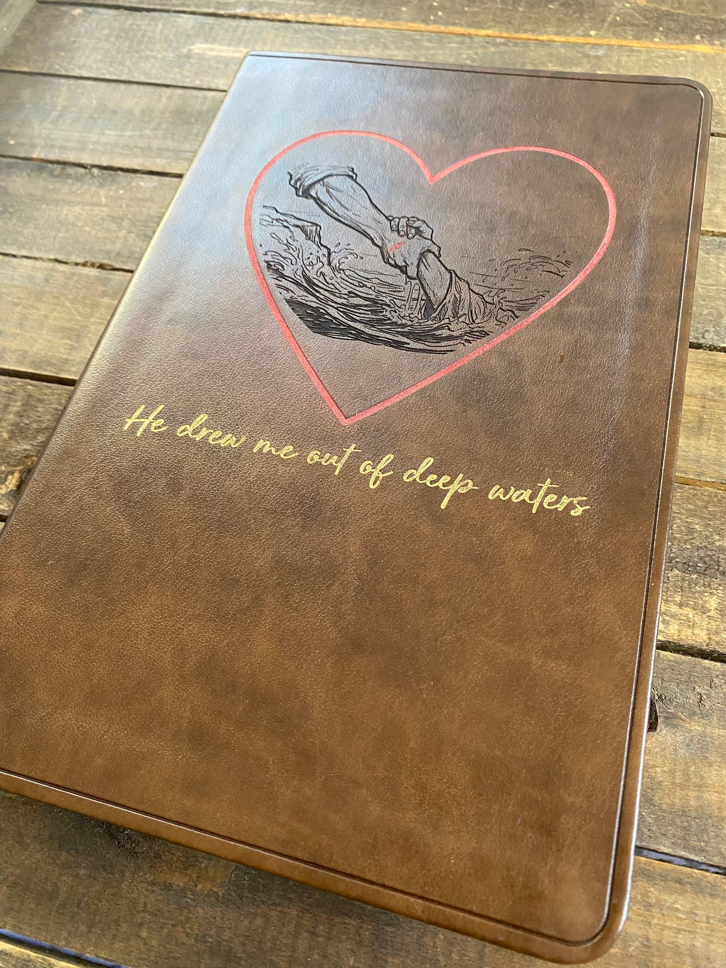 He drew me out of deep waters- ESV Bible
